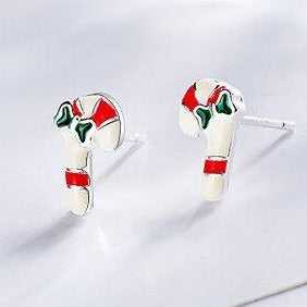 CANDY CANE EARRING