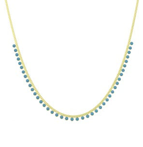 TURQUOISE DAINTY NECKLACE